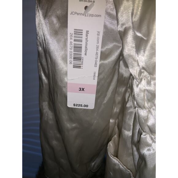 VTG A.N.A Penny Lane Coat Plus Size 3x Faux Fur Trim Y2K 90s Boho Jacket MobWife - Picture 12 of 12